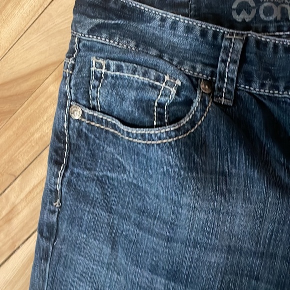 Mend slim straight jeans - Picture 2 of 3